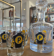 CUSTOM BRANDING - Crystal Bourbon Decanter