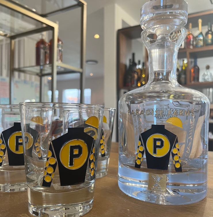 CUSTOM BRANDING - Crystal Bourbon Decanter