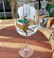 2023 KENTUCKY DOWNS WINE GLASSES - SET OF 2