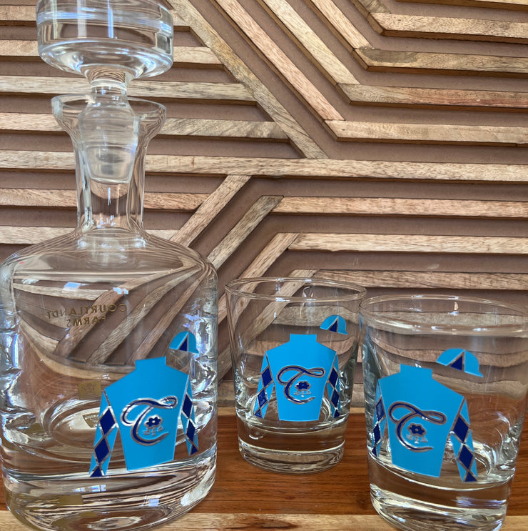 CUSTOM BRANDING - Crystal Bourbon Decanter