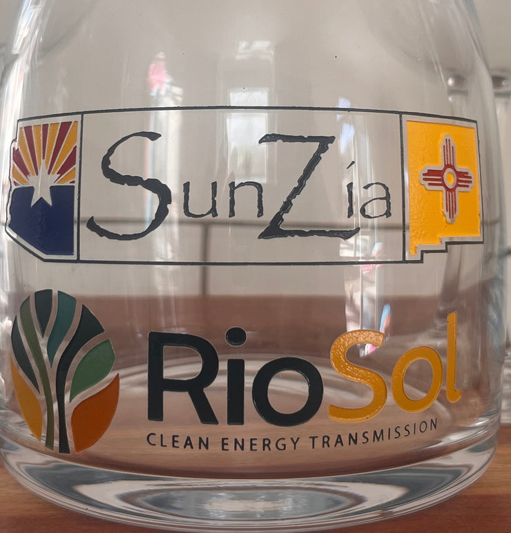 CUSTOM BRANDING - Crystal Wine Decanter