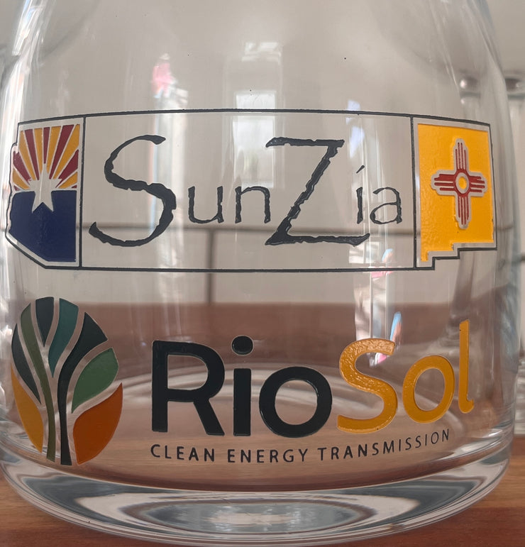 CUSTOM BRANDING - Wine Glasses set/6