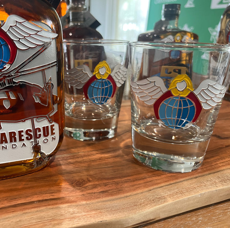 USAF Pararescue - Rocks Glasses / set of 4