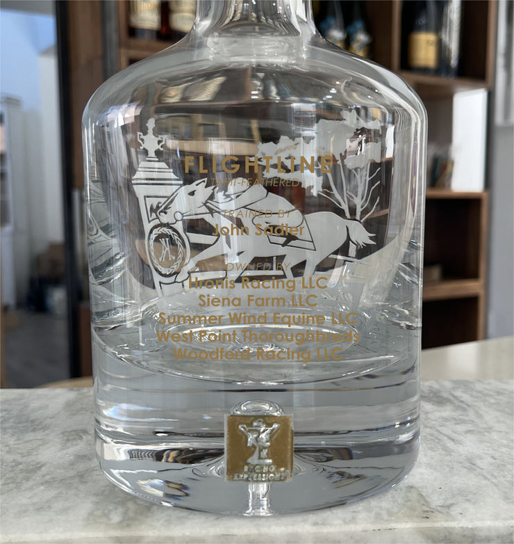 FLIGHTLINE COMMEMORATIVE WORLD CHAMPIONSHIP - Crystal Decanter