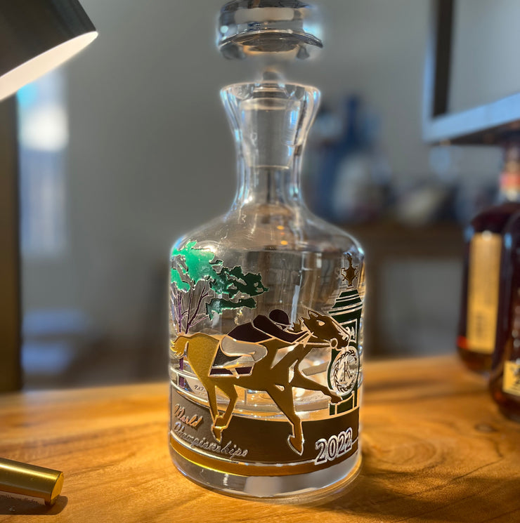 FLIGHTLINE COMMEMORATIVE WORLD CHAMPIONSHIP - Crystal Decanter